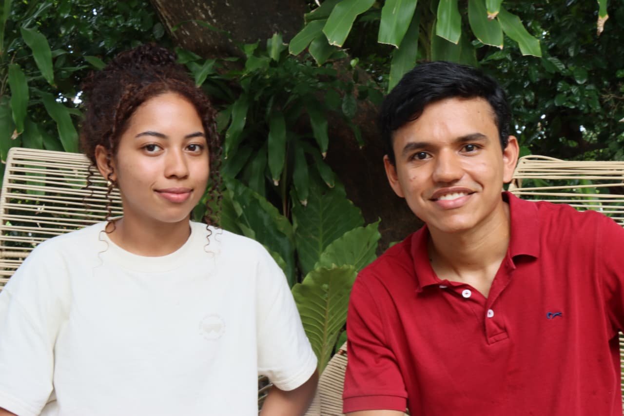 Elías Beltrán y Dayana Mercado
