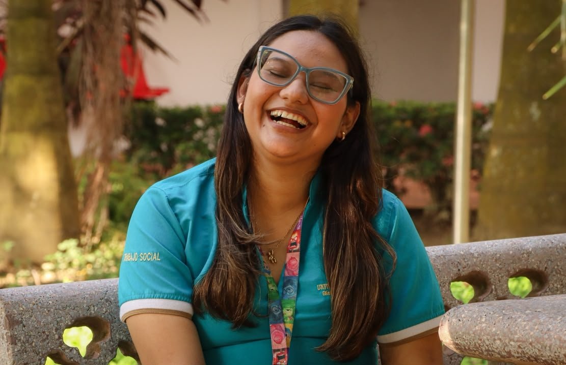 Yordana Madrigal Gómez, estudiante de Trabajo Social